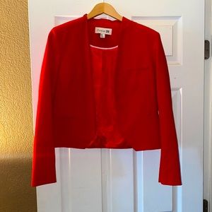 Forever 21 Red Open Blazer